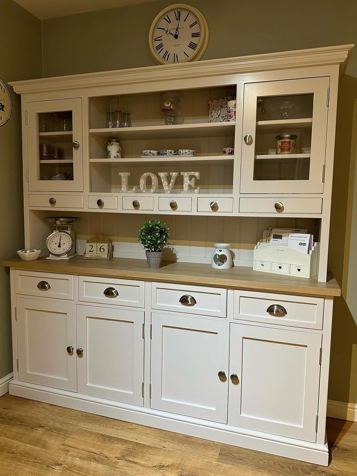 white christmas dresses Athens Putty Kitchen Dresser by Ger Gavin Interiors main image 0