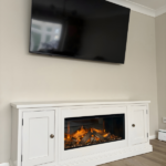 1.8m Tv stand with 870 fire 2 of 4