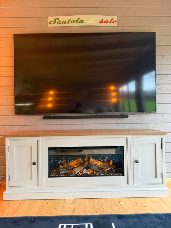 1.8m Tv stand with 870 fire 3 of 4