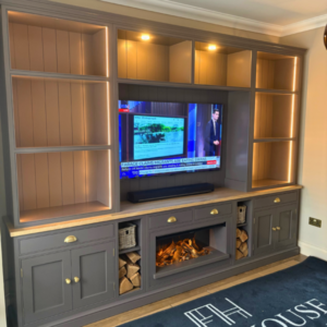 2.9m with 870 open fire