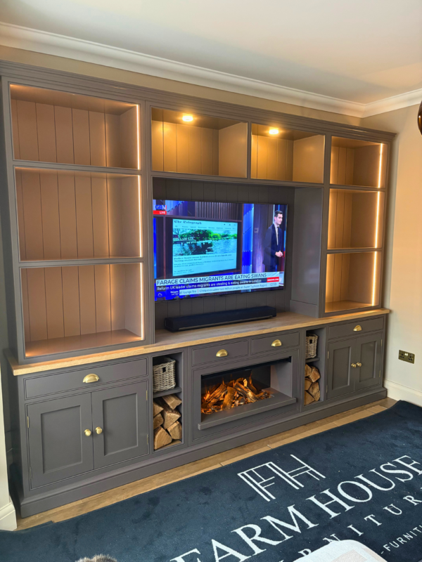 2.9m with 870 open fire